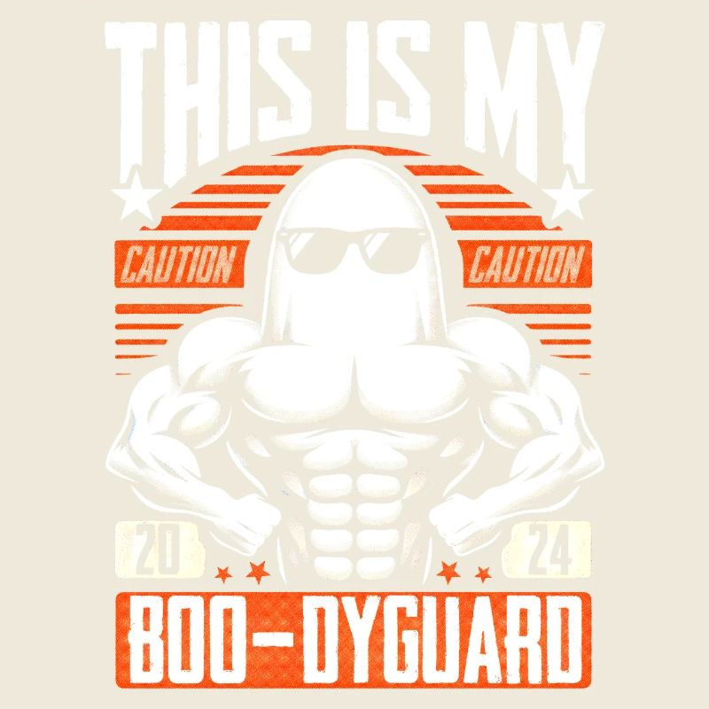 This is my boo-dyguard Cool Ghost and Sunglasses