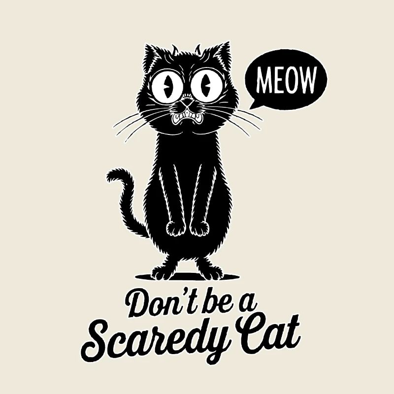 Ne soyez pas un chat effrayé