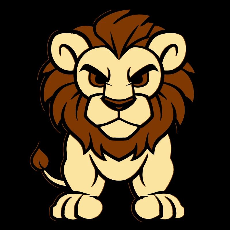 Lion Comic Animal