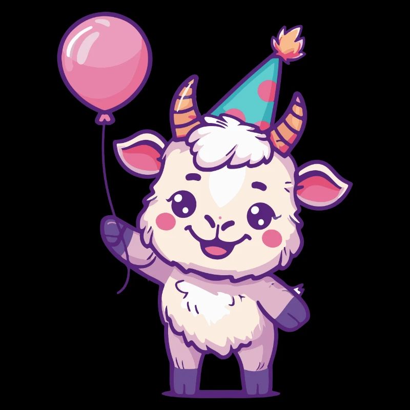 Bergziege Geburtstag Comic