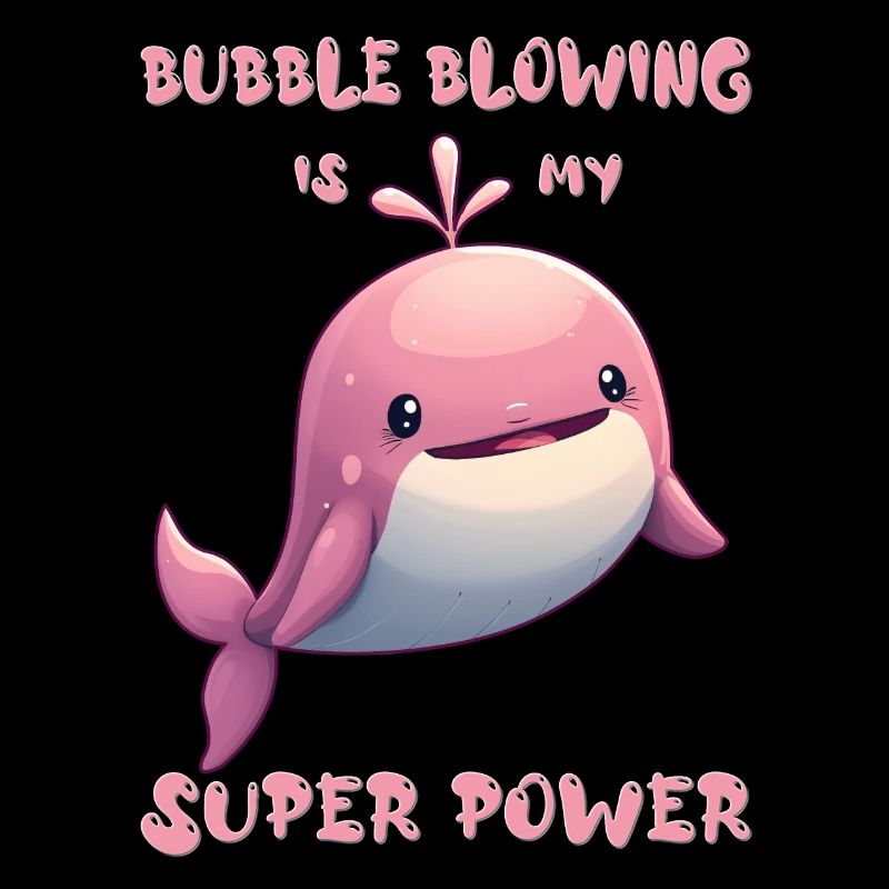 Bubble blowing is my super power