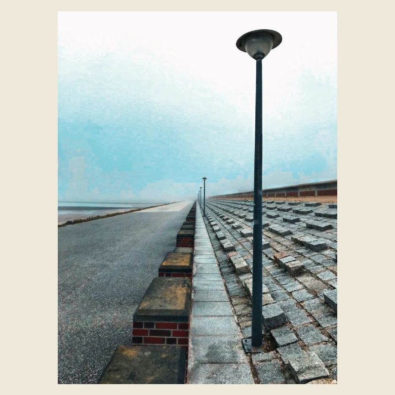 Promenade de la plage de Baltrum