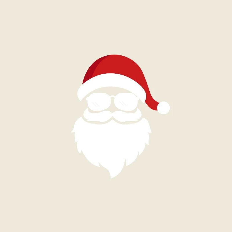 Stylischer Weihnachtsmann