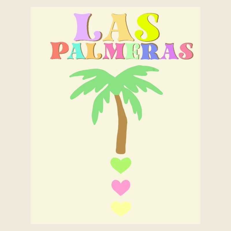 Pastel palm