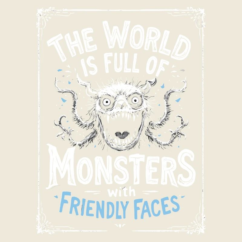 Monstre aux visages amicaux