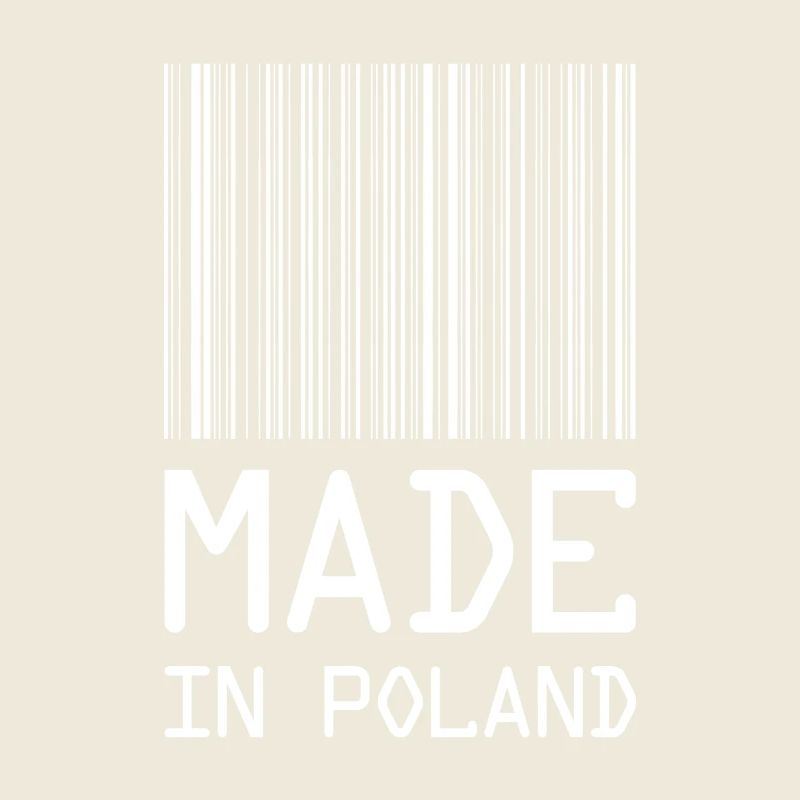 Made in Poland - Polska - Polen - Barcode - Strich