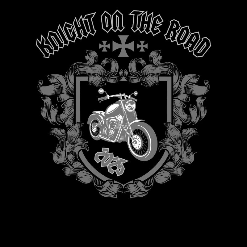 Chevalier sur la route