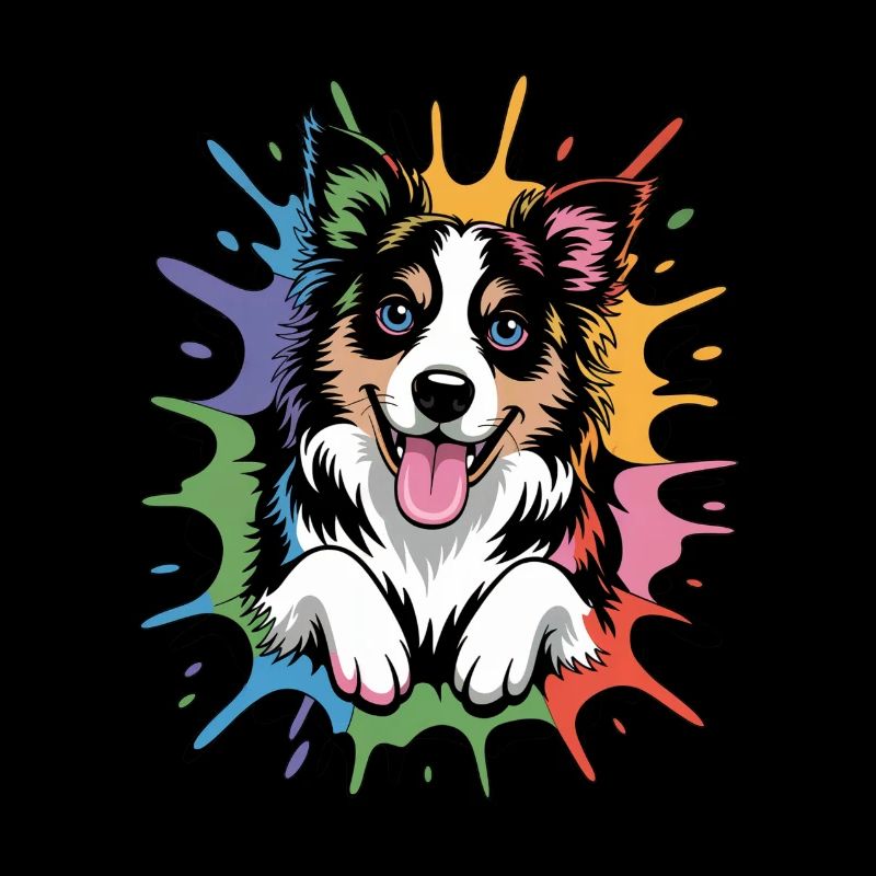 Bunter Border Collie