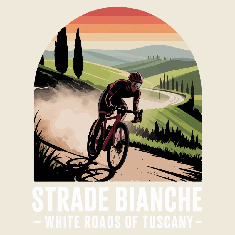 Strade Bianche Art Cyclisme Toscane