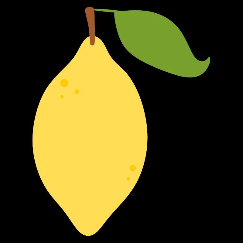 Modern Lemon Citrus Pattern Design