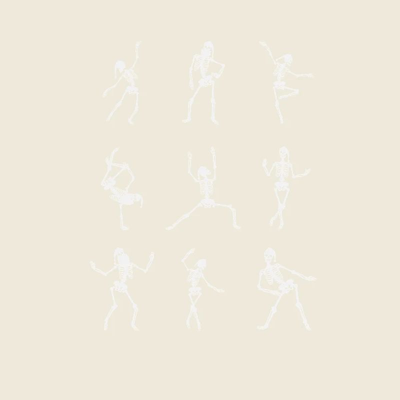 Silhouettes de danse dynamiques