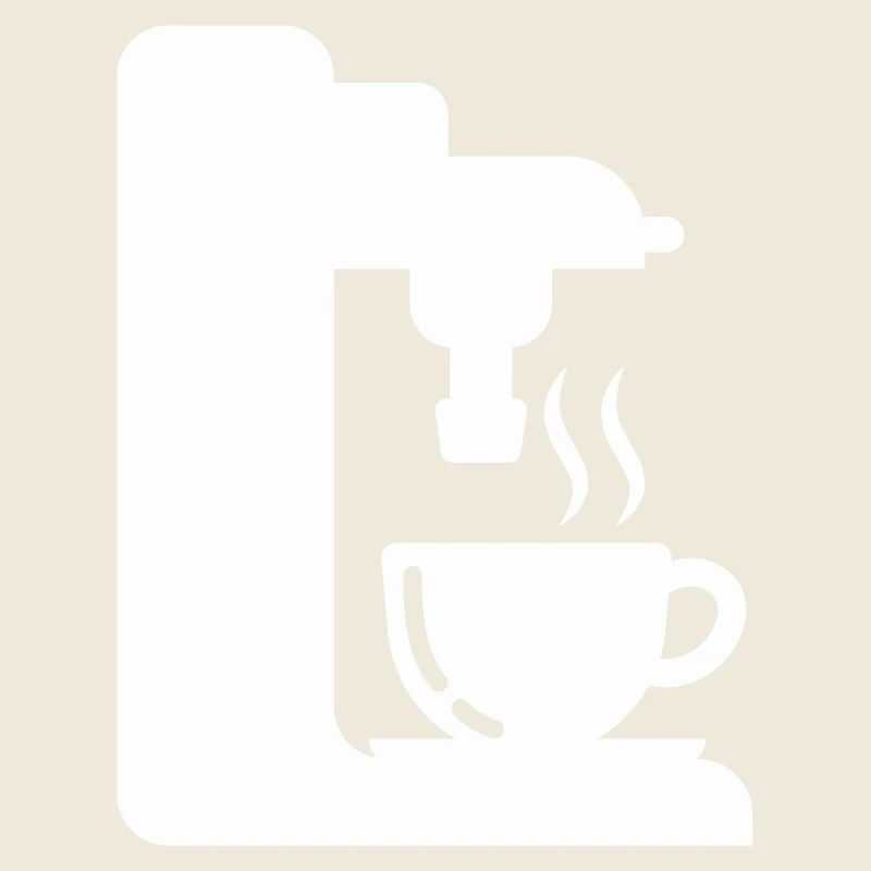 Illustration de café de contour de machine à expresso
