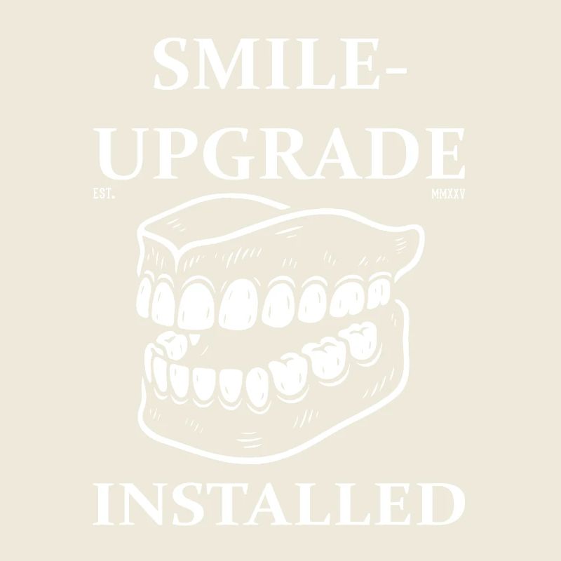 Funny Denture Design – Smile Upgrade Installed