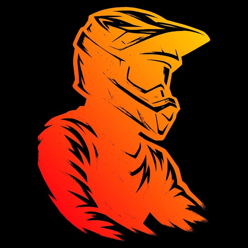 Œuvres modernes de motocross