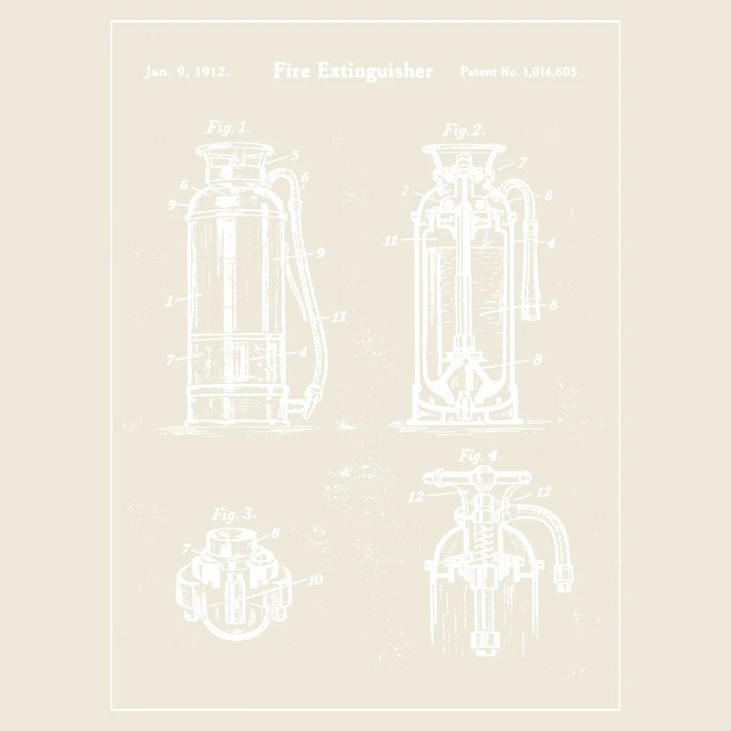 Cadeau de plan d’extincteur