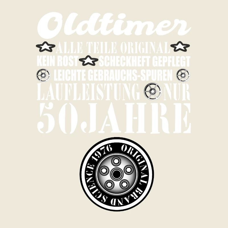 zum 50. Geburtstag - Oldtimer