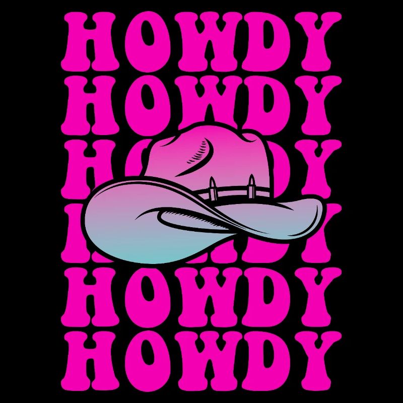 Howdy Pop Hat Farbverlauf