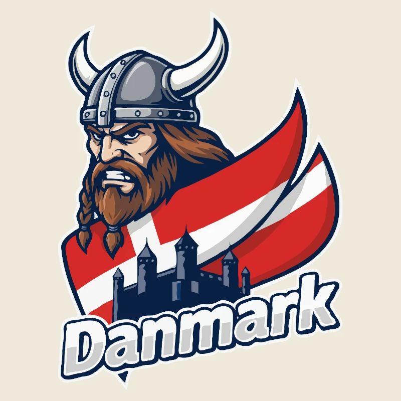 Emblème viking du Danemark