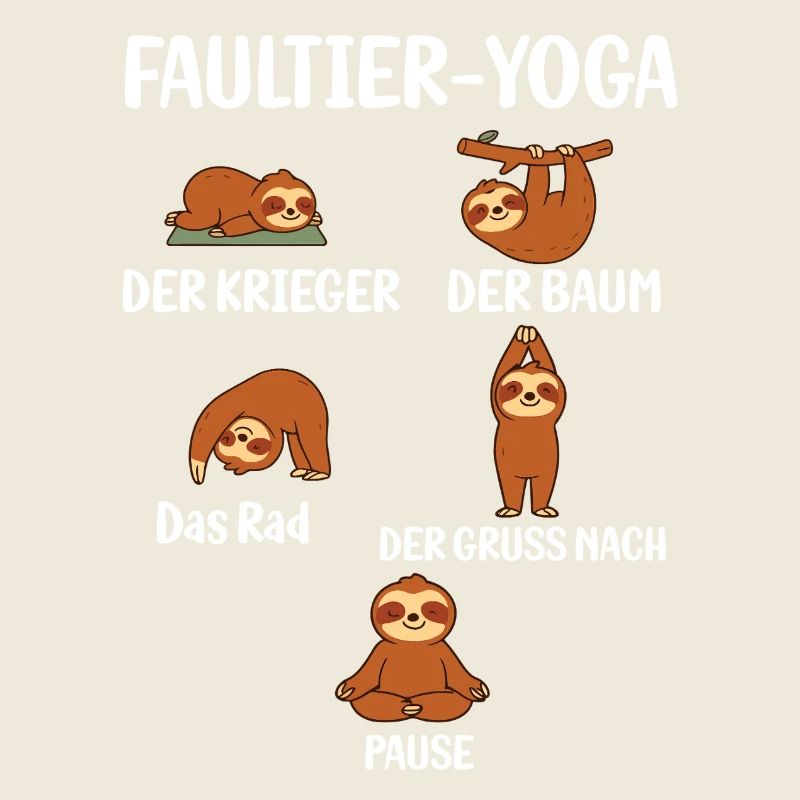 Postures de yoga paresseuse méditation