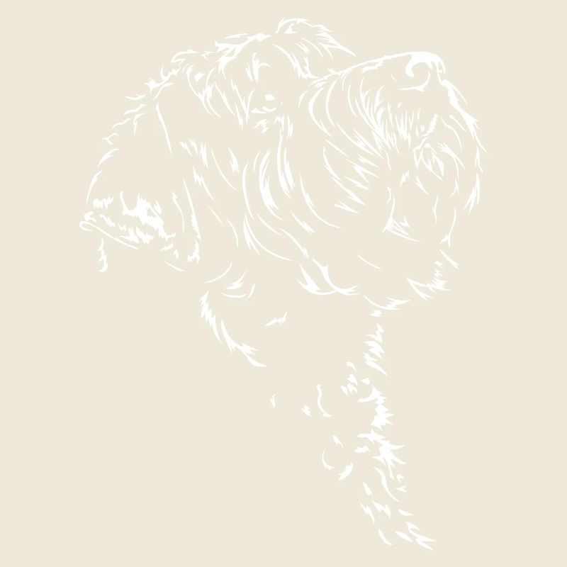 Russian Black Terrier Silhouette Wilsigns