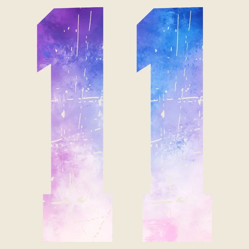 numéro 11 – Cadeau anniversaire 11 ans