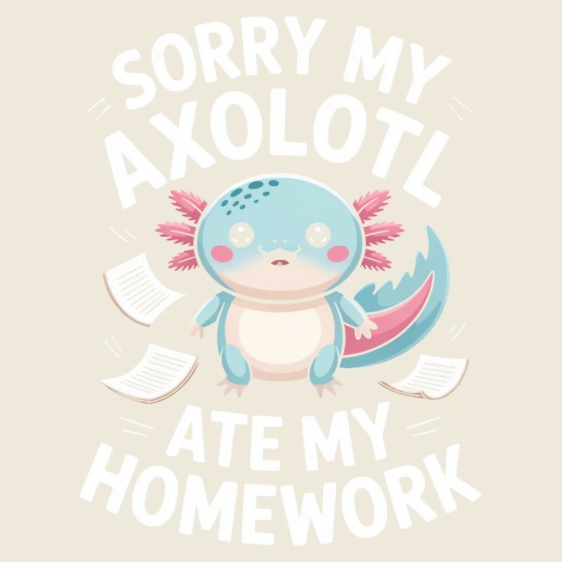 Axolotl a mangé mes devoirs