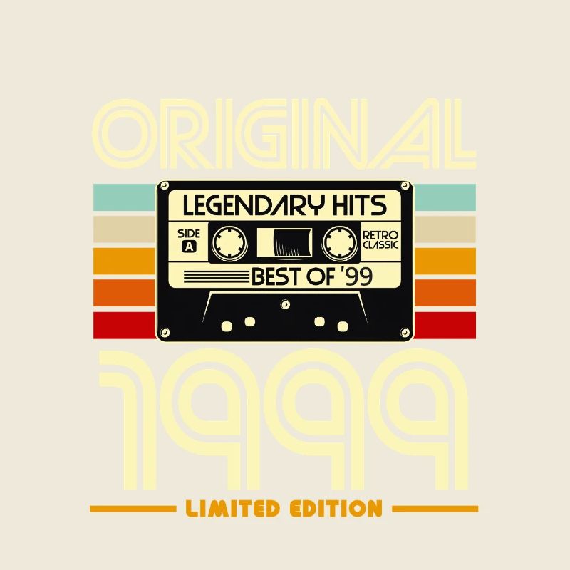 Originale Retro-Kassette von 1999