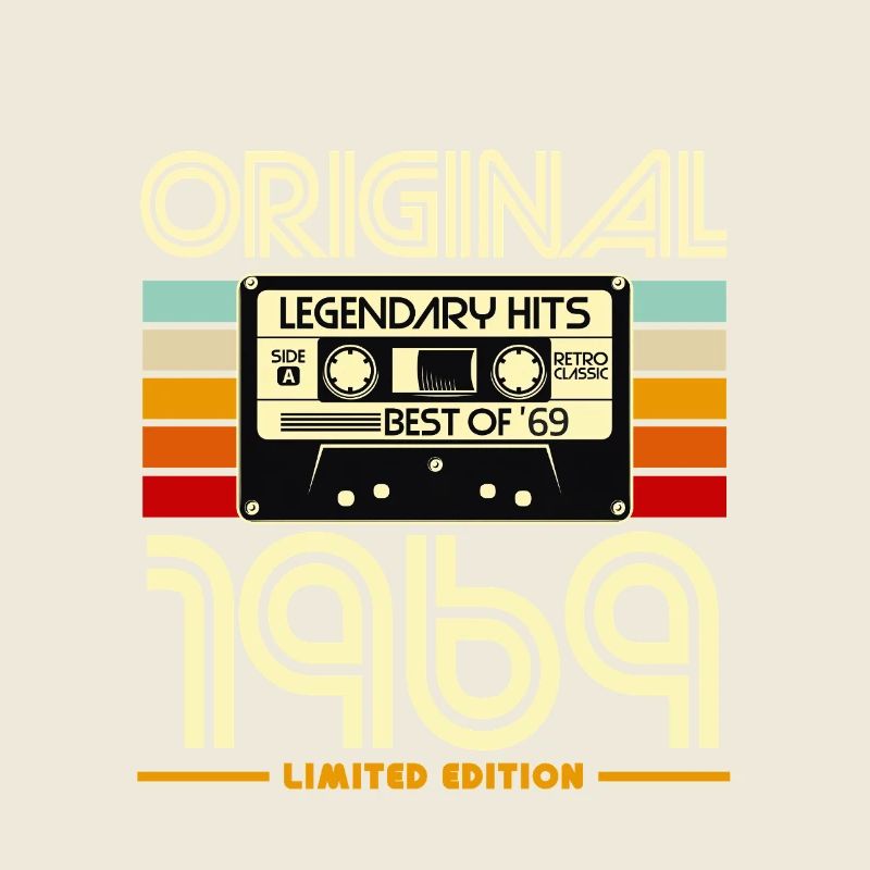 Originale Retro-Kassette von 1969