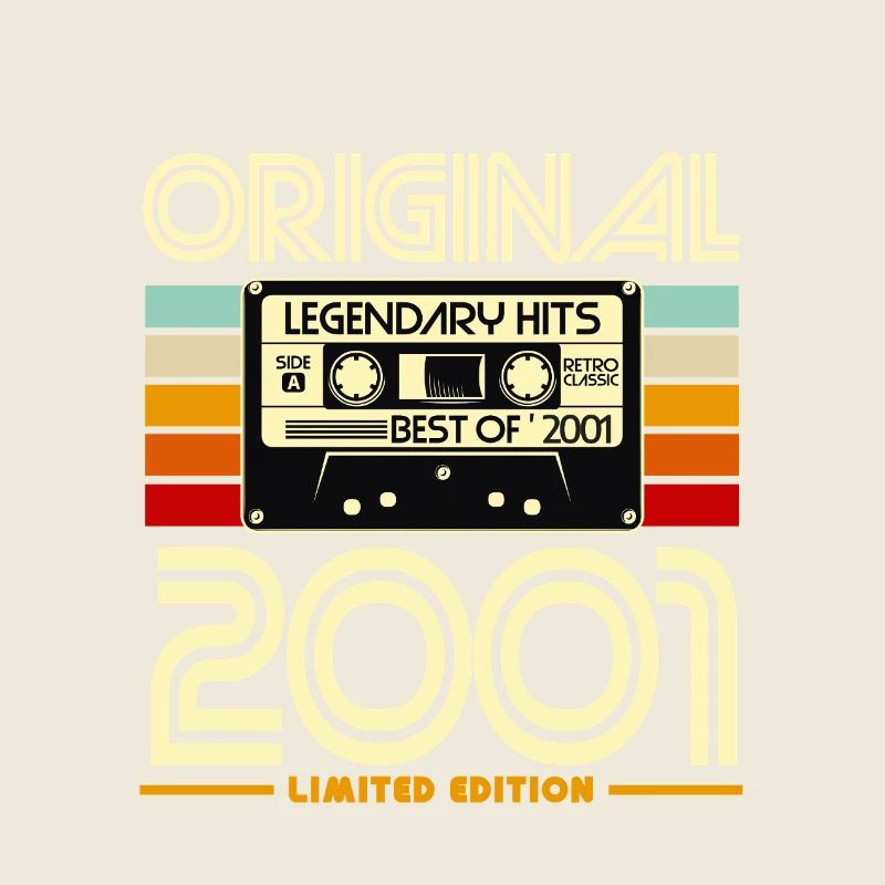 Original 2001 Hits Cassette Vintage