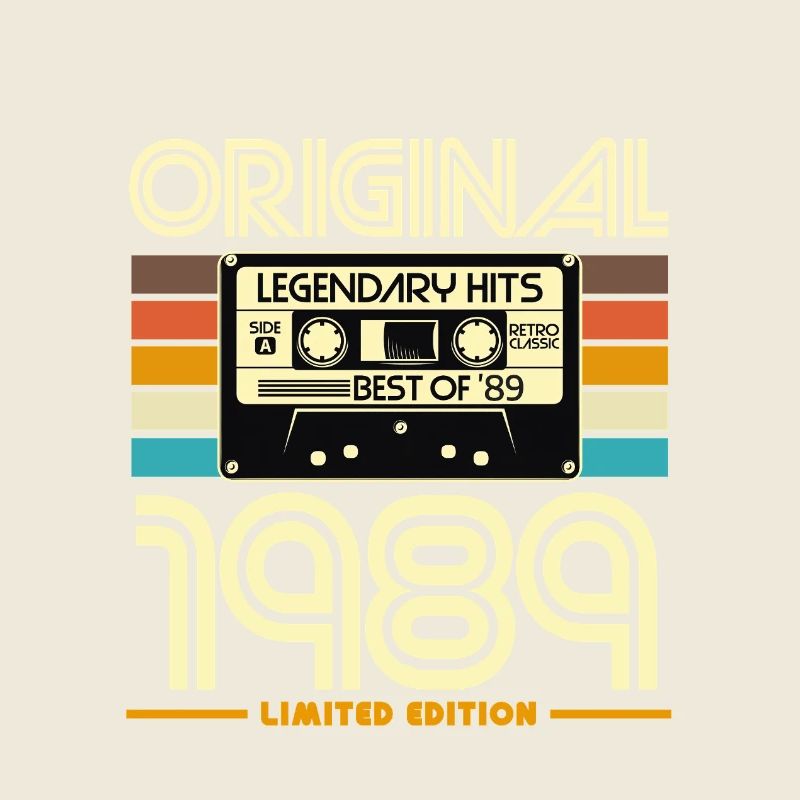 Original 1989 Cassette Edition Limité
