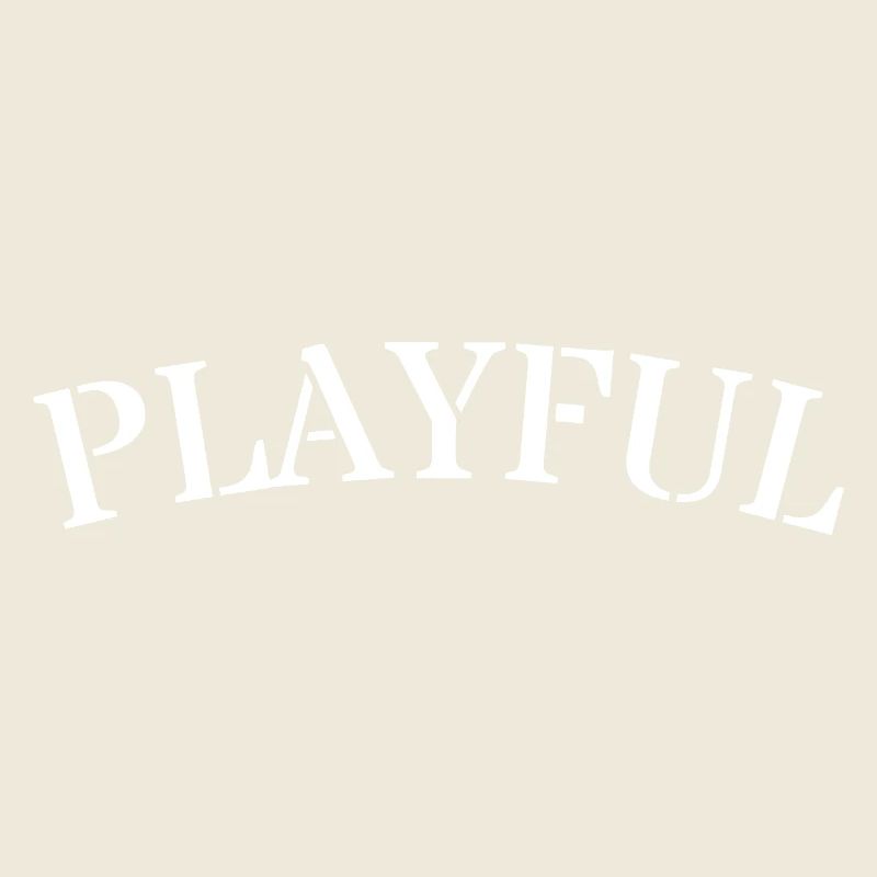 Dicton de conception de texte minimaliste ludique