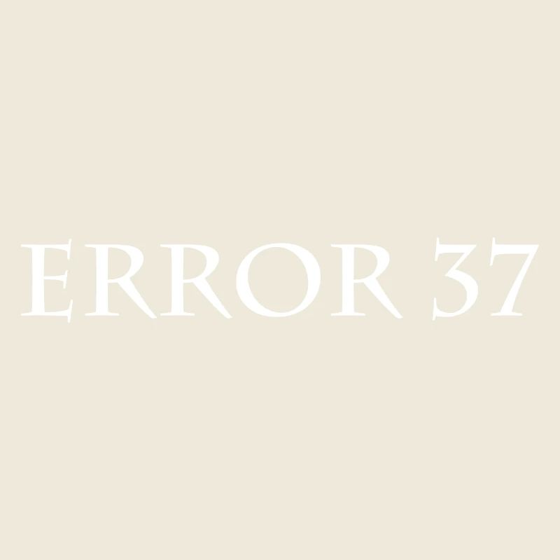 Error 37