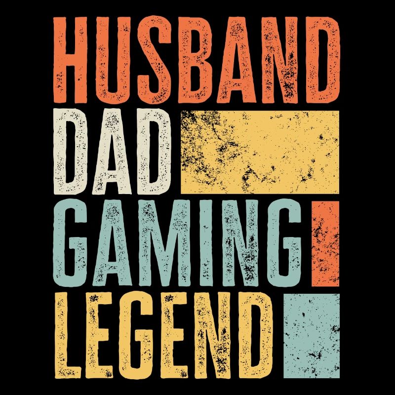 Gaming Ehemann Vater Legendärer Vater Beste Retro
