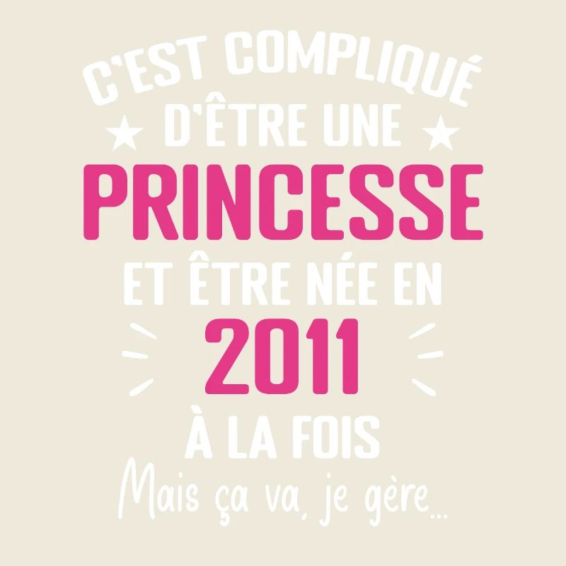 Princesse Née en 2011 - Cadeau D'anniversaire 2011