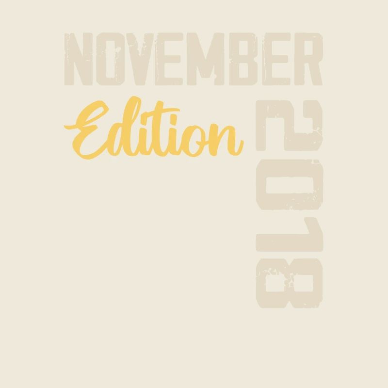 Born in November 2018 - Edition 2018