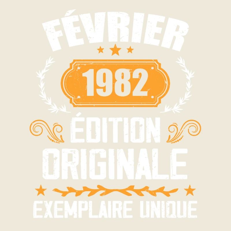 Cadeau 42e Anniversaire Nées En Février 1982