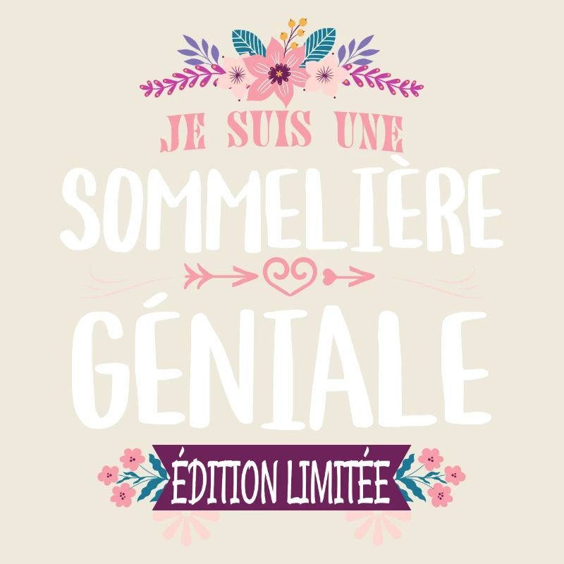 Femme Édition Limitée Sommelière Géniale