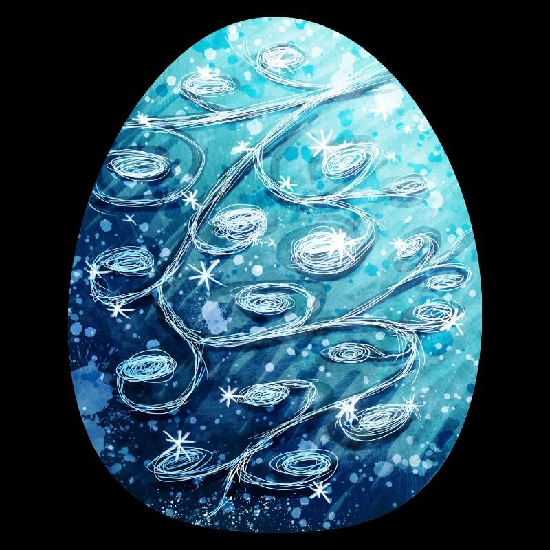 Dragon Egg Blue