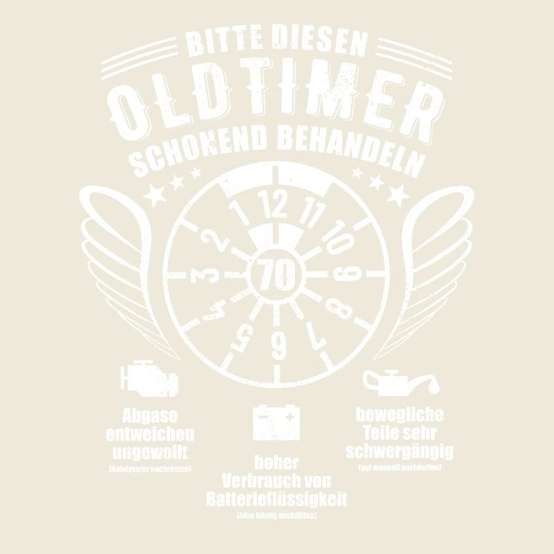 Oldtimer schonend behandeln - 70. Geburtstag
