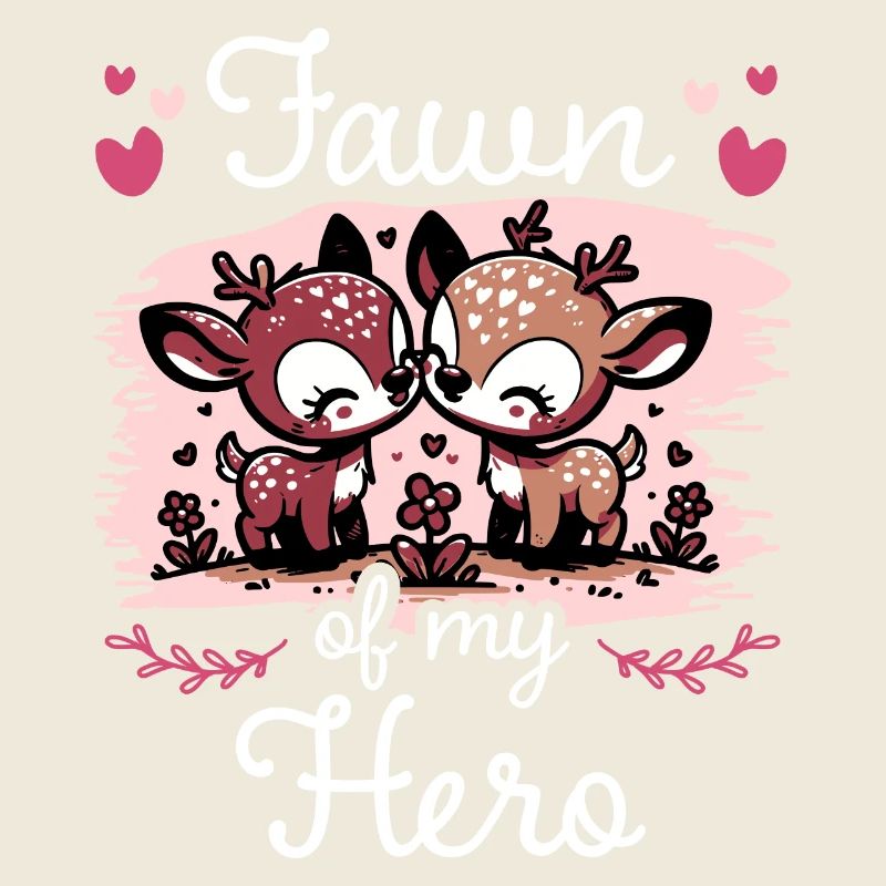 Faon Amour Idée Romantique Couple