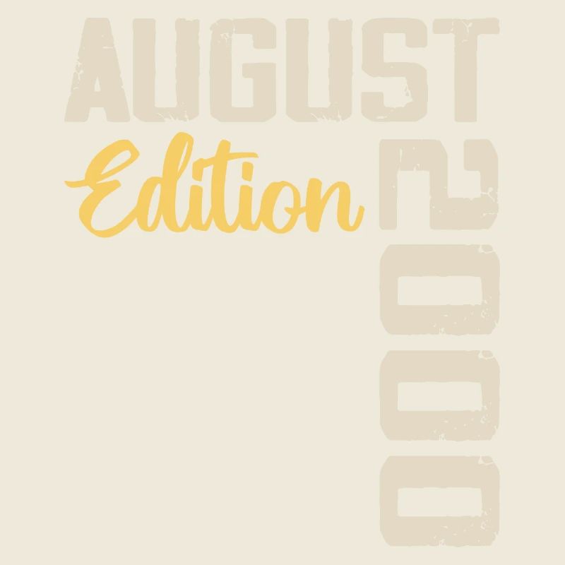 Jubiläum August 2000 - Limitierte Auflage August 2000