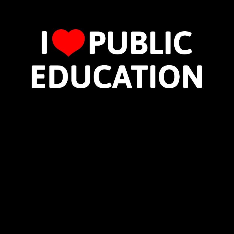 J’aime l’éducation publique Message de soutien des enseignants
