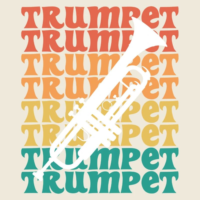 Vintage Trompeter Musiker Trompeter Trompeter