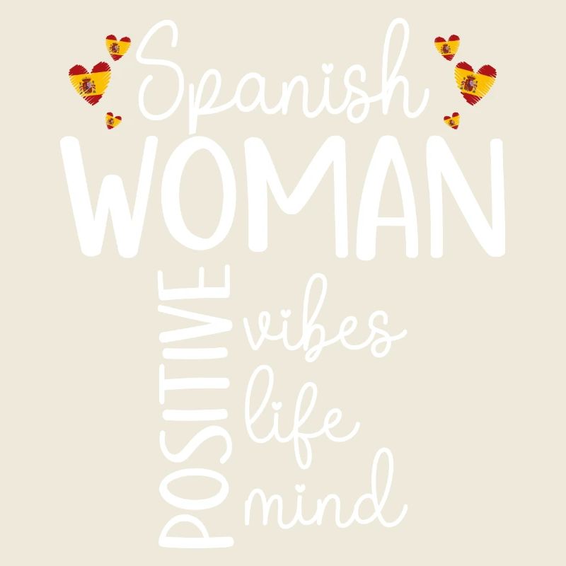 Positives Mädchen Spanierin