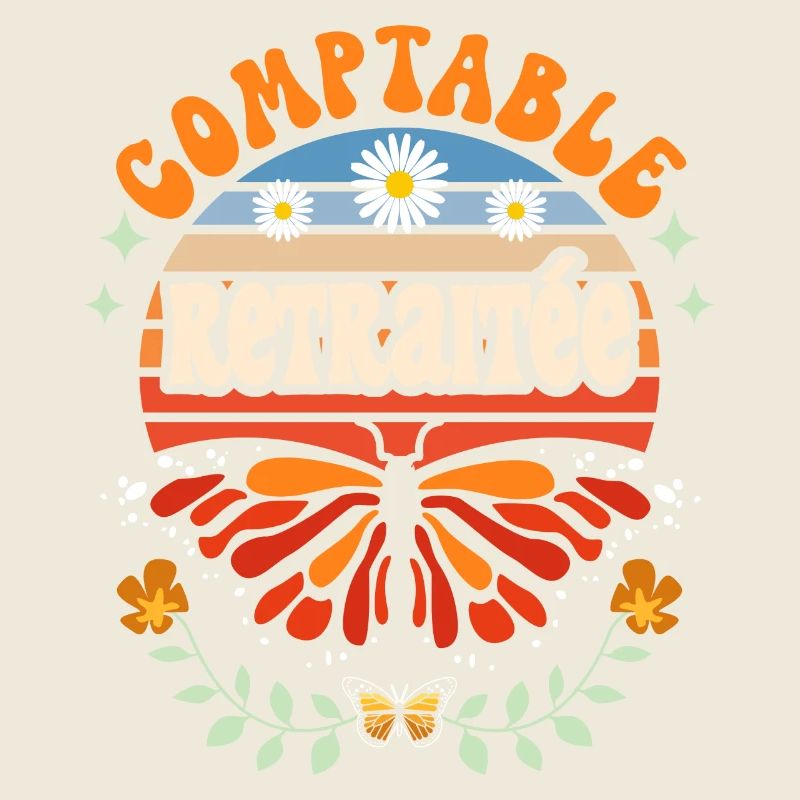 Retro Cadeau Retraite Comptable