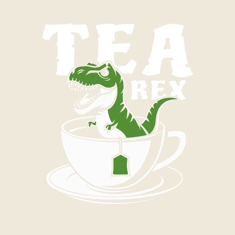 Tea Rex - Ein T-Rex in der T-Rex - Wortspiel