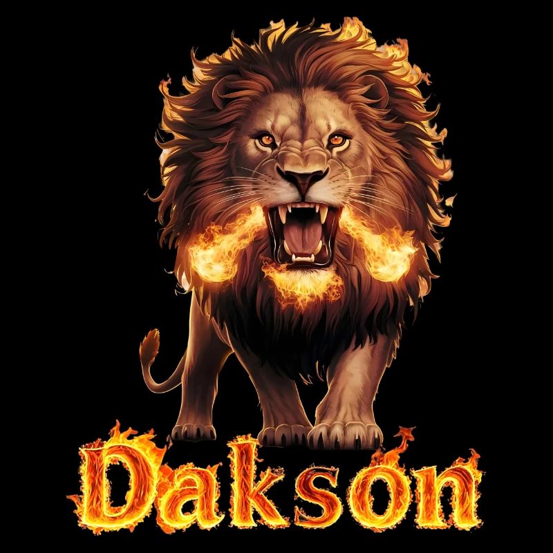 Majestätischer Dakson Löwe