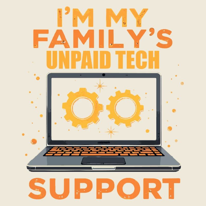 Ich bin der unbezahlte technische Support meiner Familie - Lustig