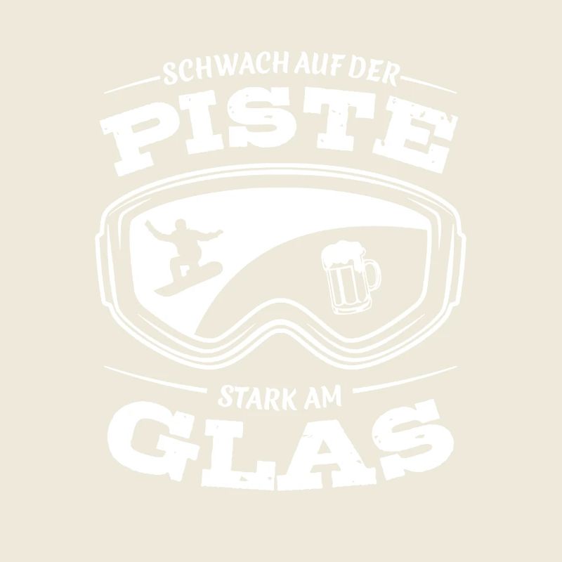 Snowboard - Schwach auf der Piste, stark am Glas