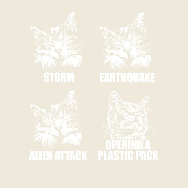 Chat - perception sélective - dire